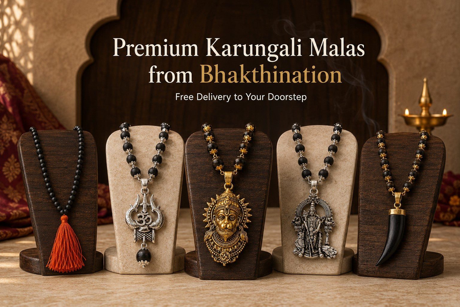 Premium Karungali malas from Bhakthination